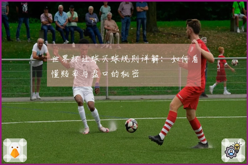 世界杯让球买球规则详解：如何看懂赔率与盘口的秘密