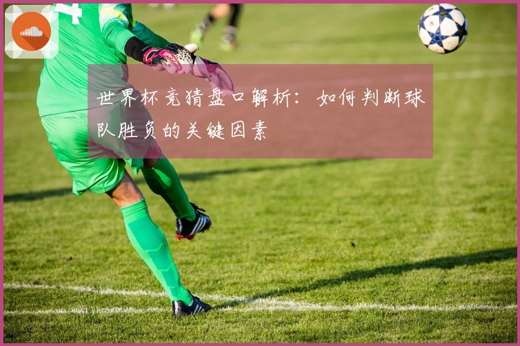 世界杯竞猜盘口解析：如何判断球队胜负的关键因素
