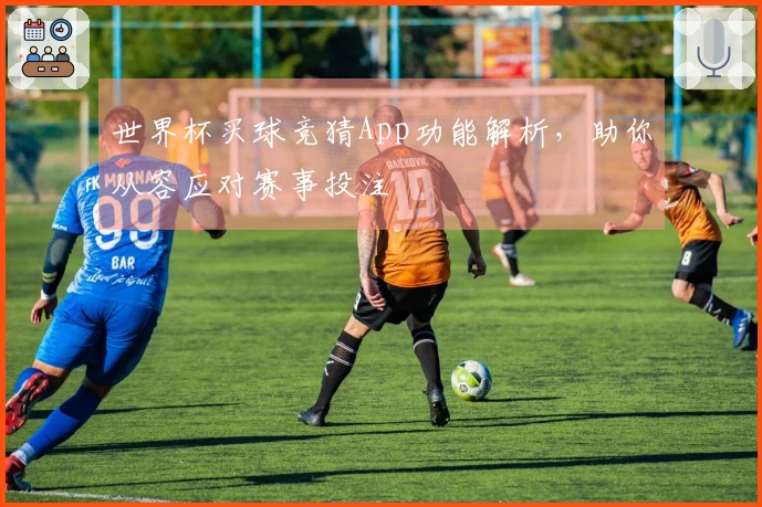 世界杯买球竞猜App功能解析，助你从容应对赛事投注